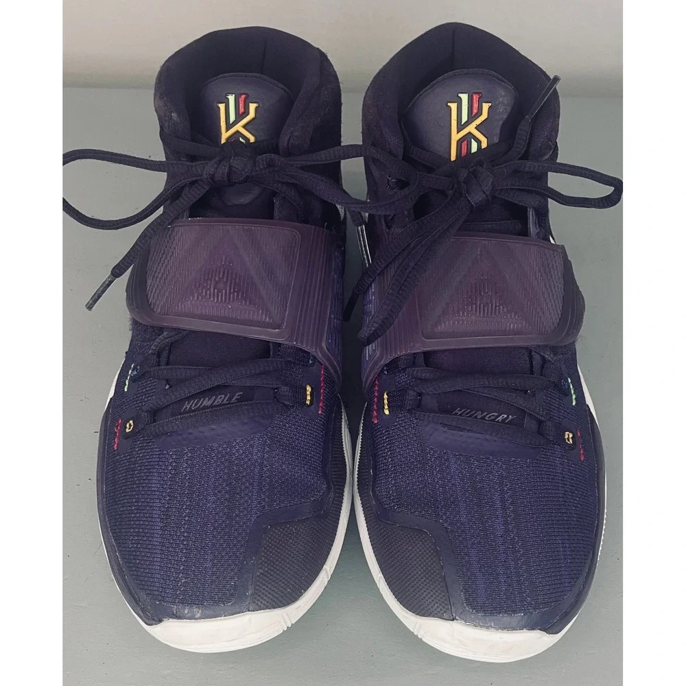 Nike Kyrie‎ 6 Enlightenment Basketball Shoes Kids Size 7Y Women's 8.5 BQ5599-500